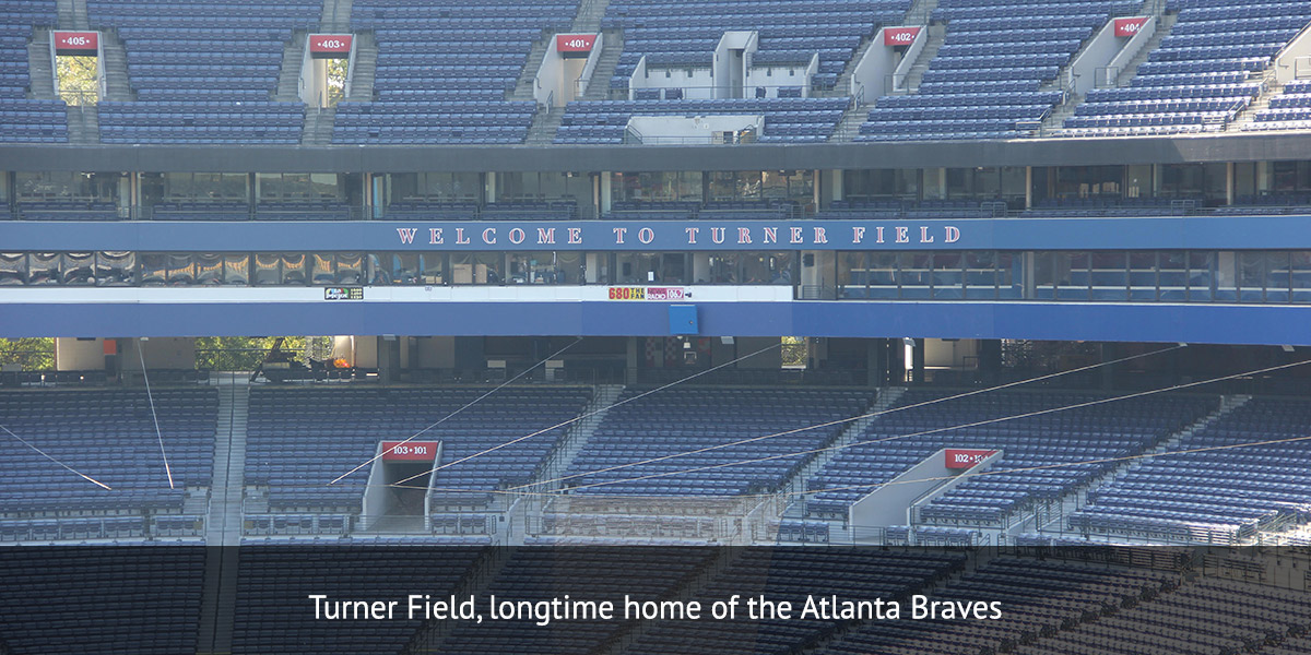 Turner Field, longtime home of the Atlanta Braves