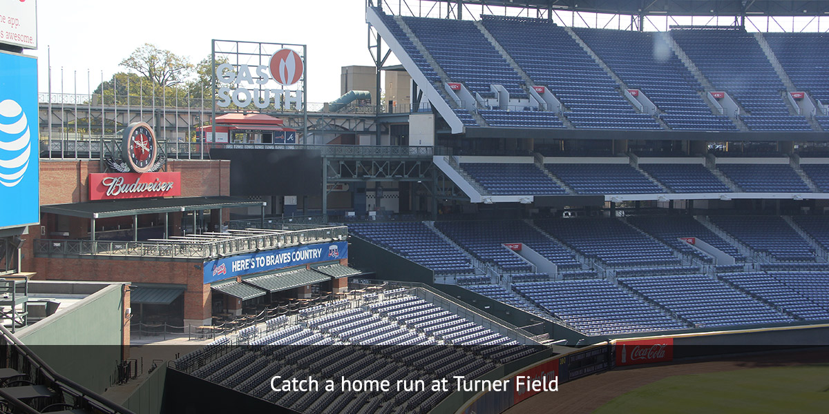 Catch a home run at Turner Field