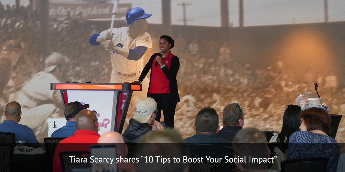 Tiara Searcy shares ?10 Tips to Boost Your Social Impact?
